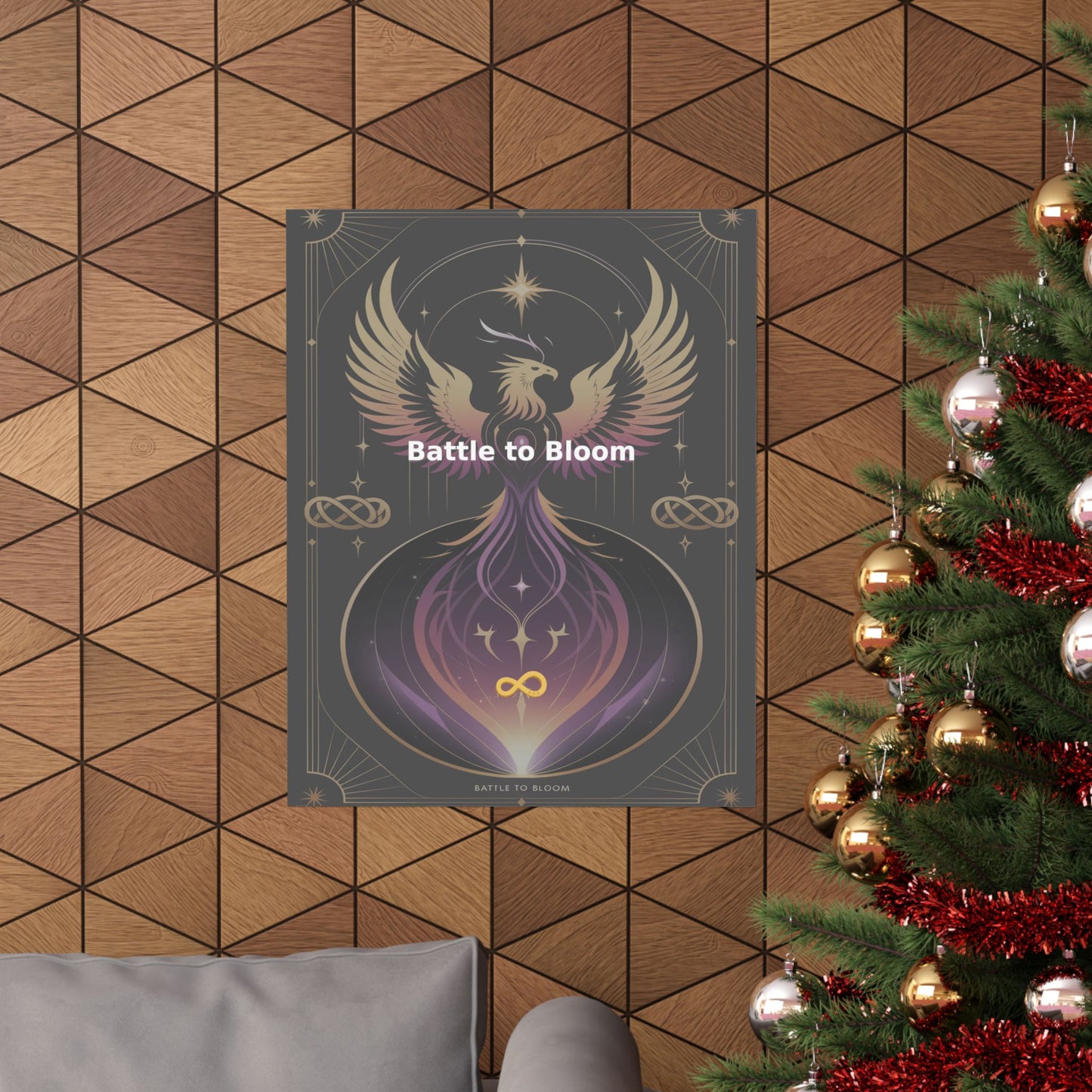 Battle to Bloom - Matte Vertical Posters