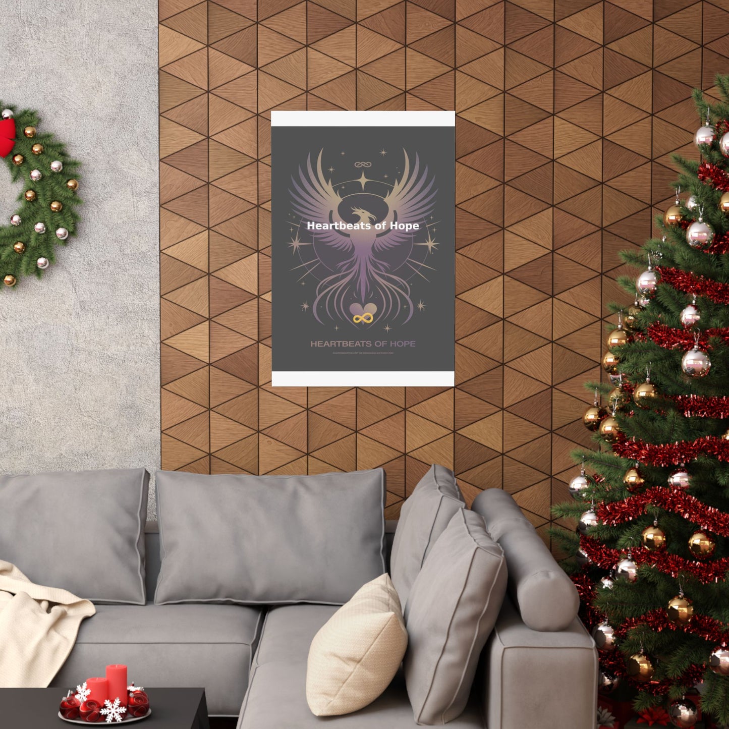 Heartbeats of Hope - Matte Vertical Posters