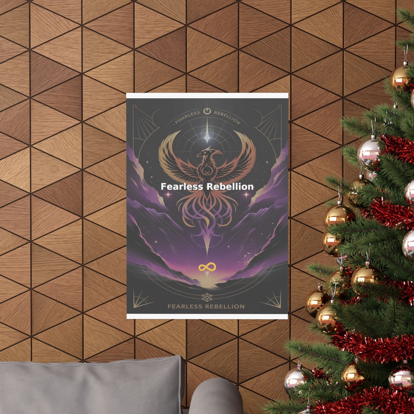 Fearless Rebellion - Matte Vertical Posters