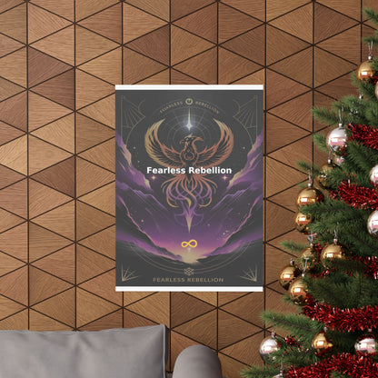 Fearless Rebellion - Matte Vertical Posters
