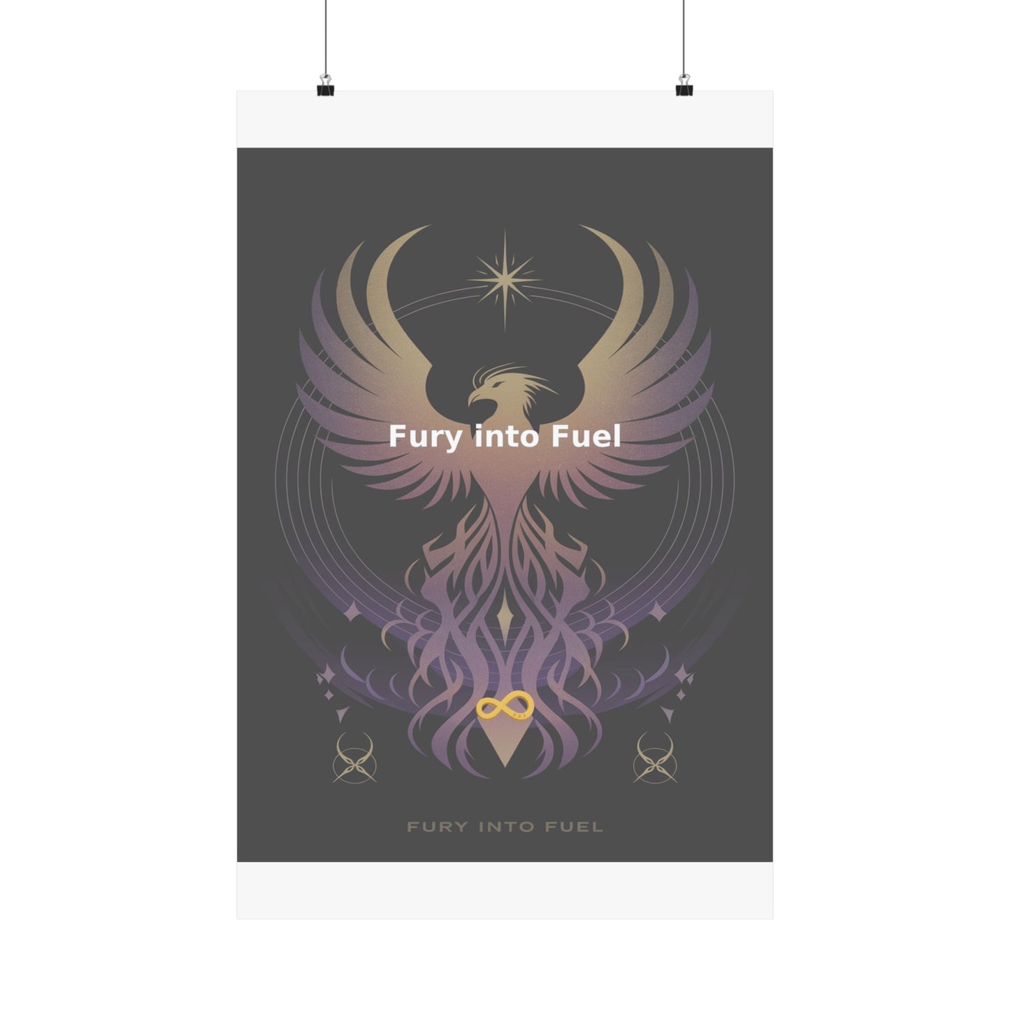Fury into Fuel - Matte Vertical Posters