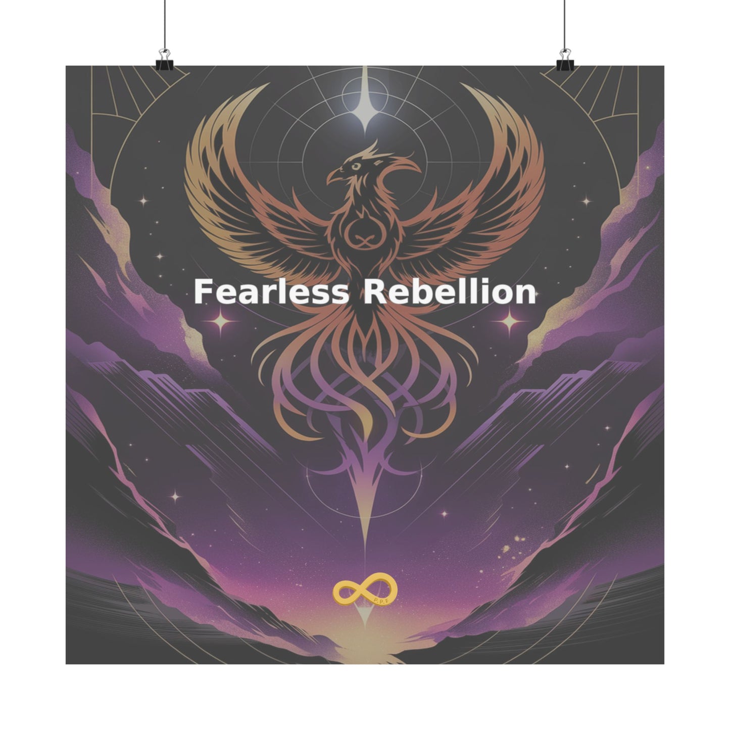 Fearless Rebellion - Matte Vertical Posters