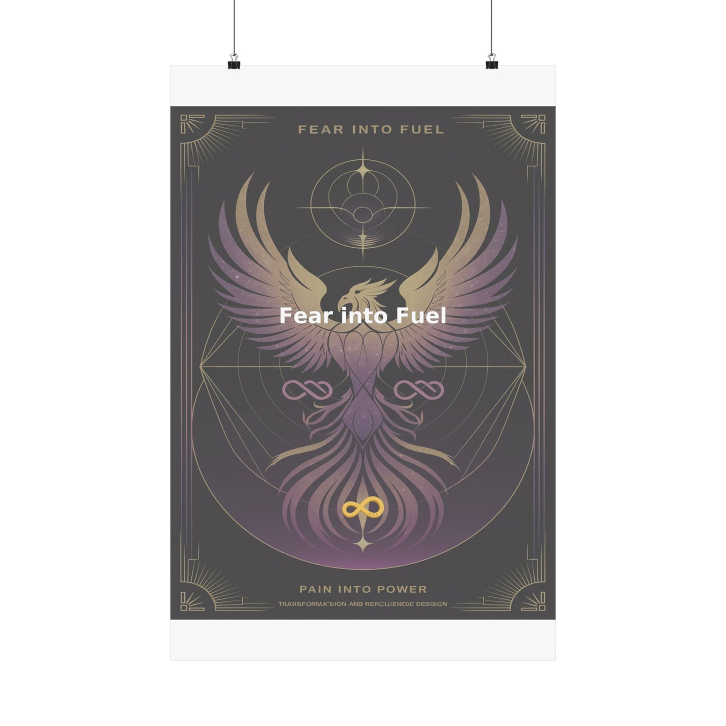 Fear into Fuel - Matte Vertical Posters