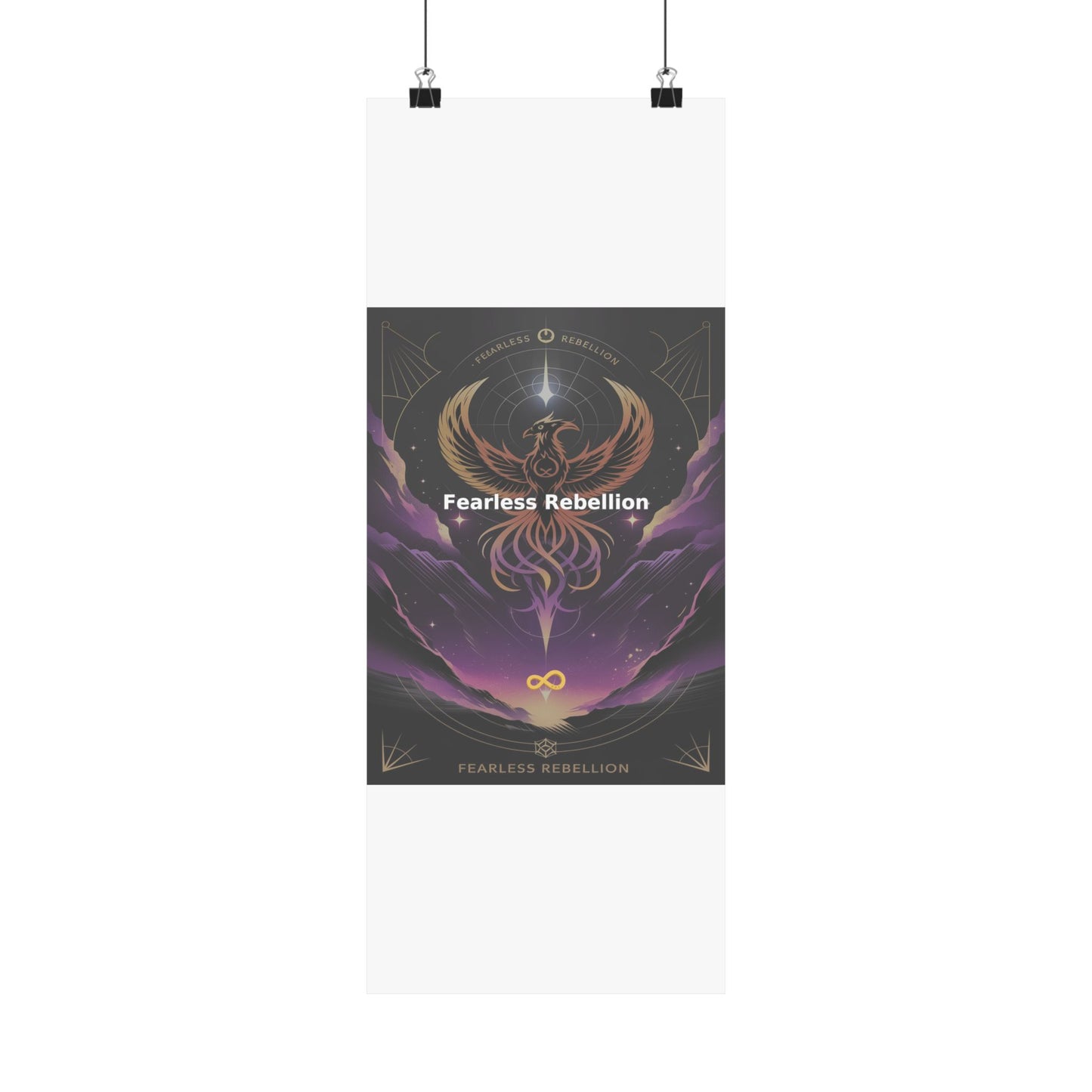 Fearless Rebellion - Matte Vertical Posters