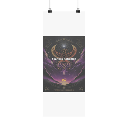 Fearless Rebellion - Matte Vertical Posters