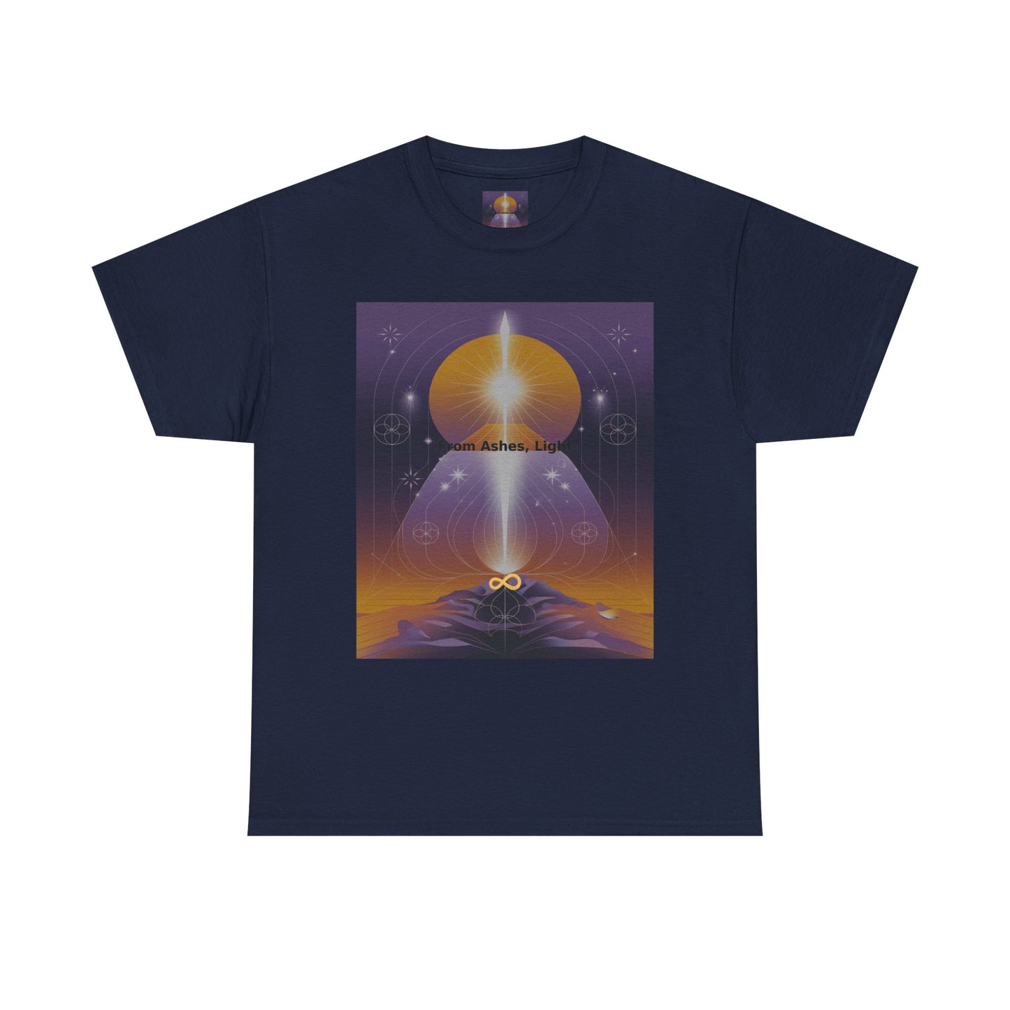 From Ashes, Light - Unisex Heavy Cotton Tee