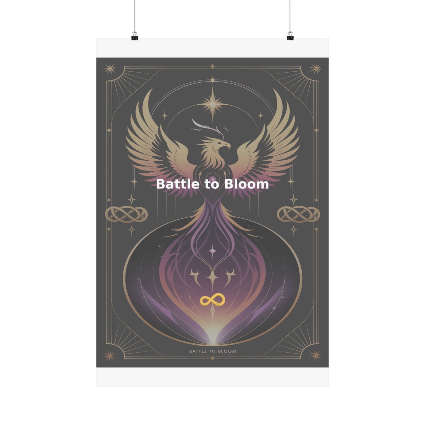 Battle to Bloom - Matte Vertical Posters