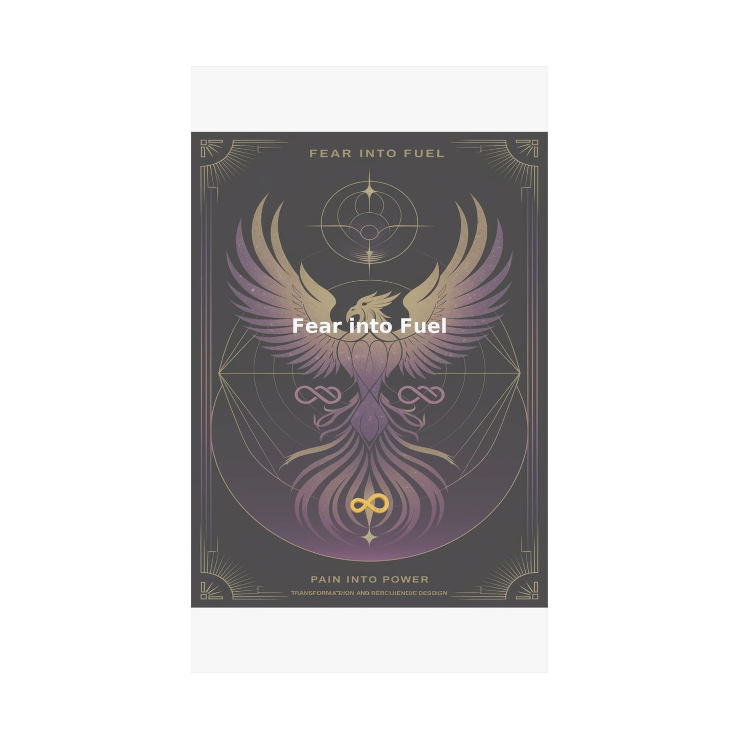 Fear into Fuel - Matte Vertical Posters
