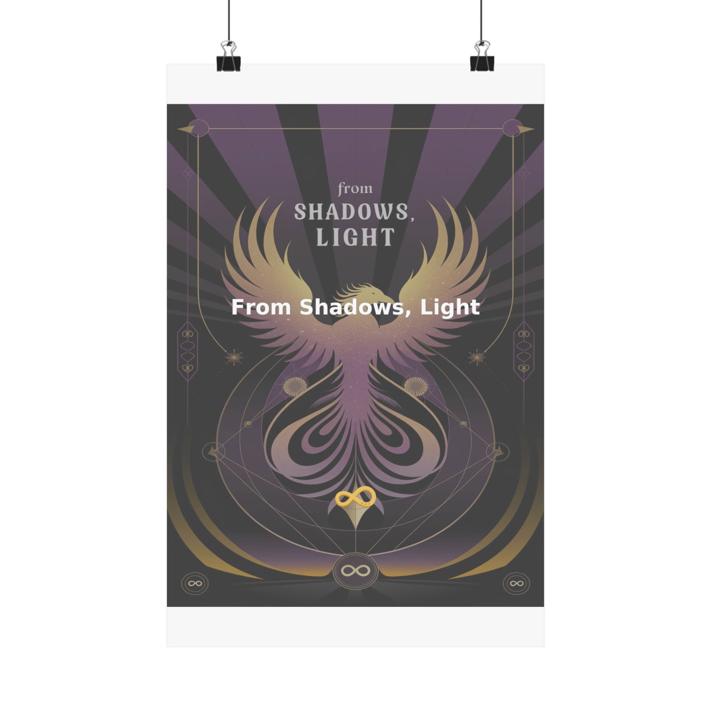 From Shadows, Light - Matte Vertical Posters