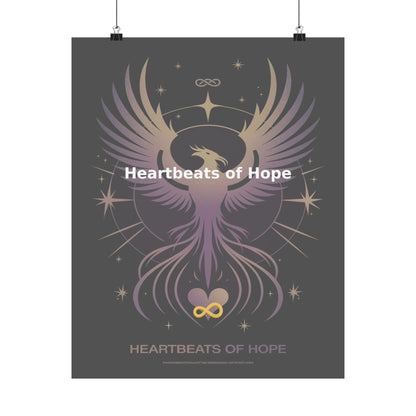 Heartbeats of Hope - Matte Vertical Posters