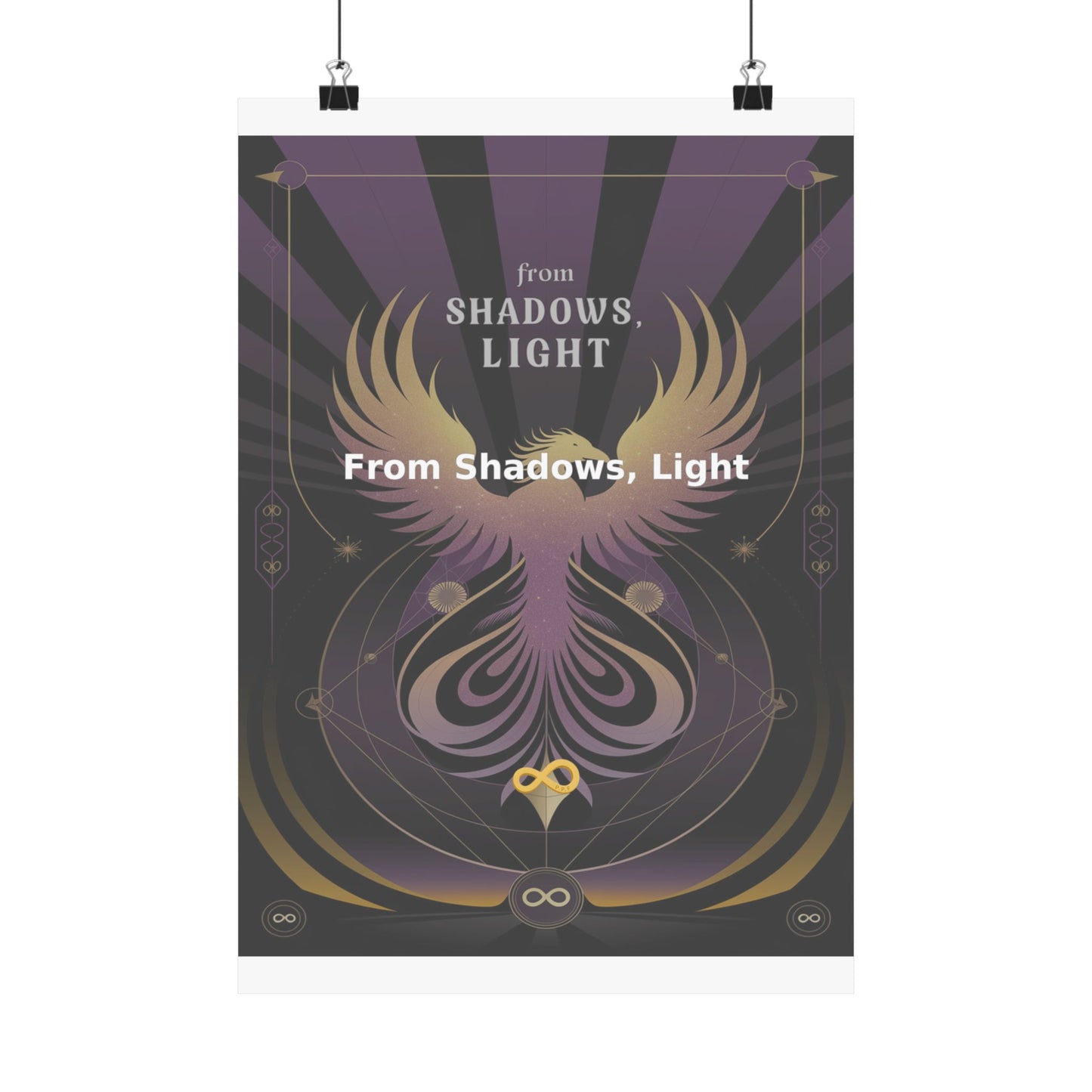 From Shadows, Light - Matte Vertical Posters