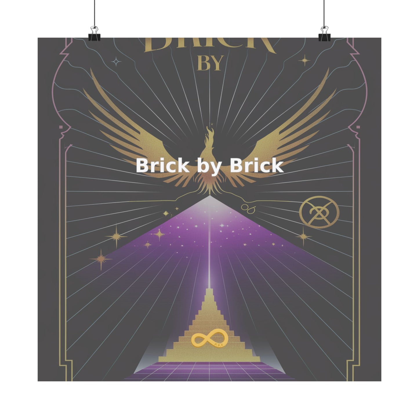 Brick by Brick - Matte Vertical Posters