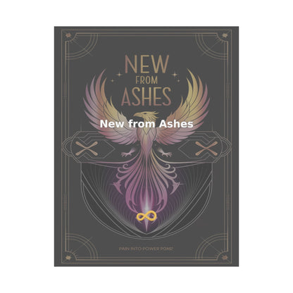New from Ashes - Matte Vertical Posters