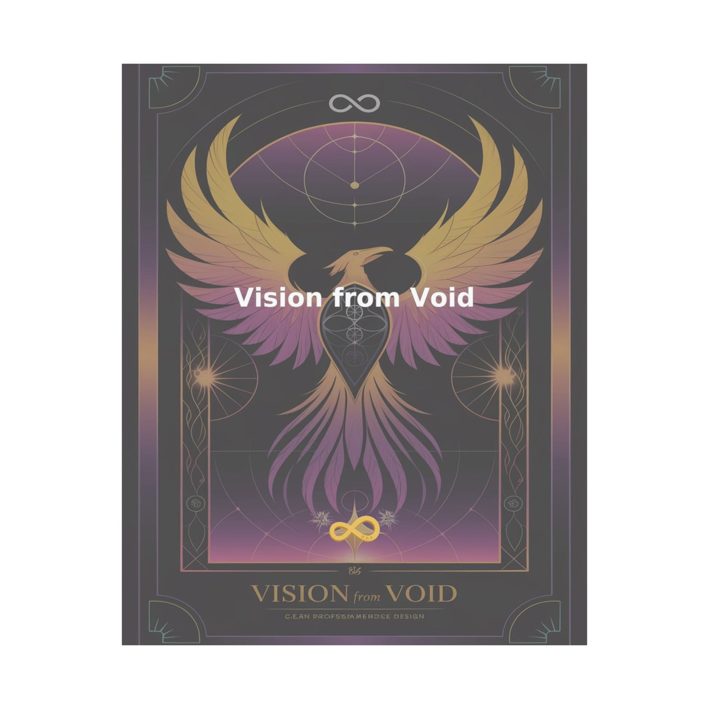 Vision from Void - Matte Vertical Posters