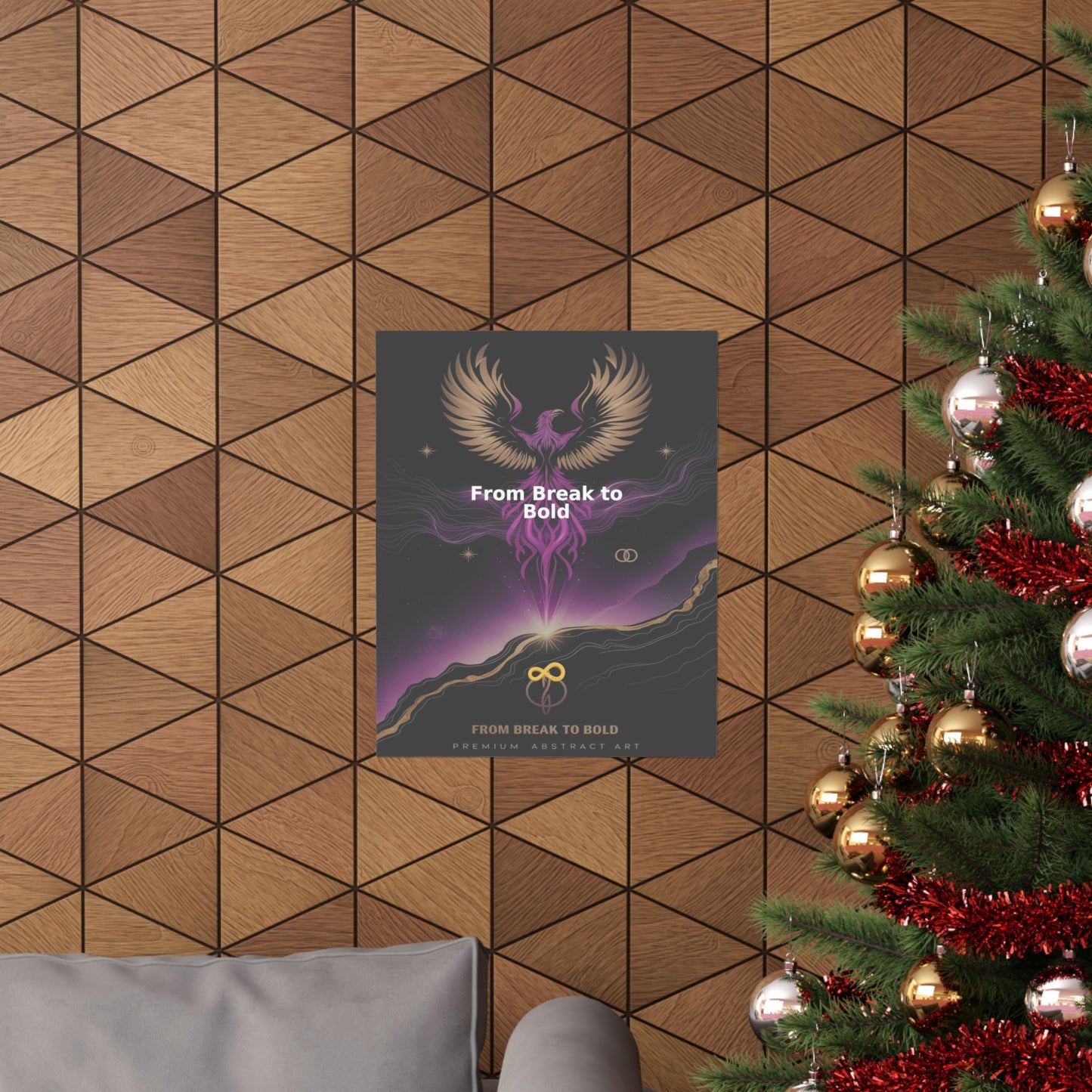 From Break to Bold - Matte Vertical Posters