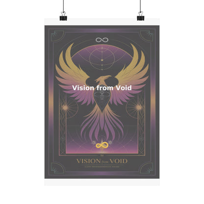 Vision from Void - Matte Vertical Posters