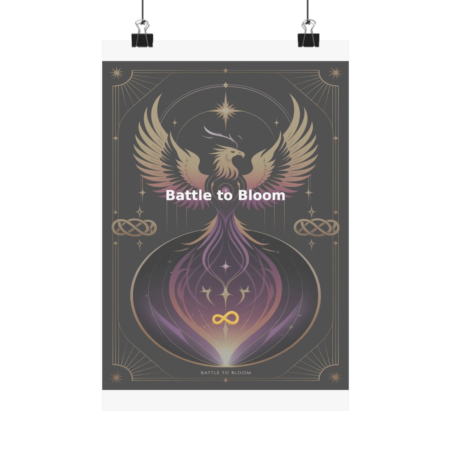 Battle to Bloom - Matte Vertical Posters