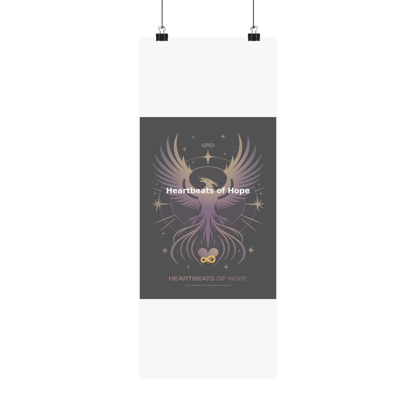 Heartbeats of Hope - Matte Vertical Posters