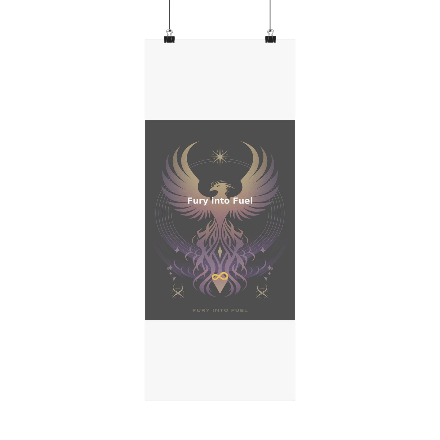 Fury into Fuel - Matte Vertical Posters