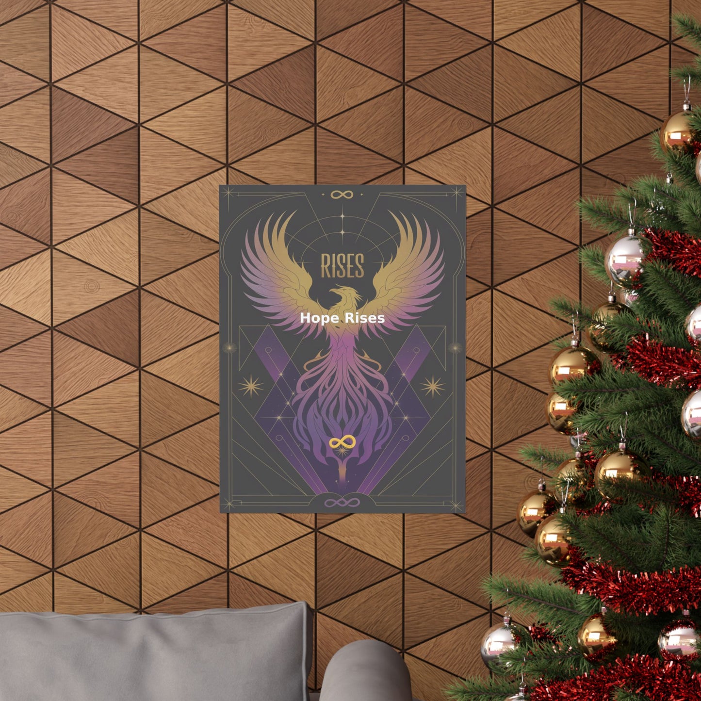 Hope Rises - Matte Vertical Posters