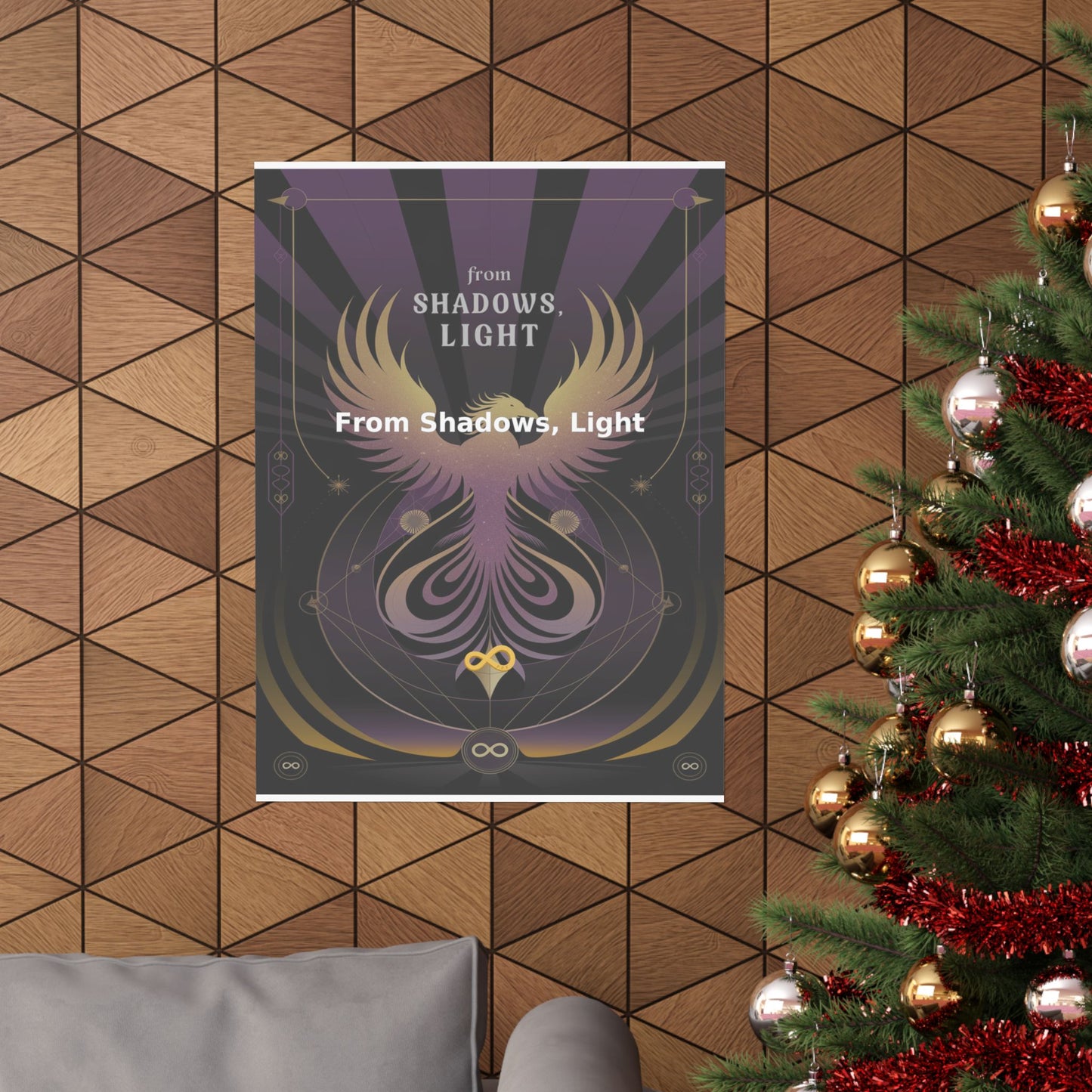 From Shadows, Light - Matte Vertical Posters