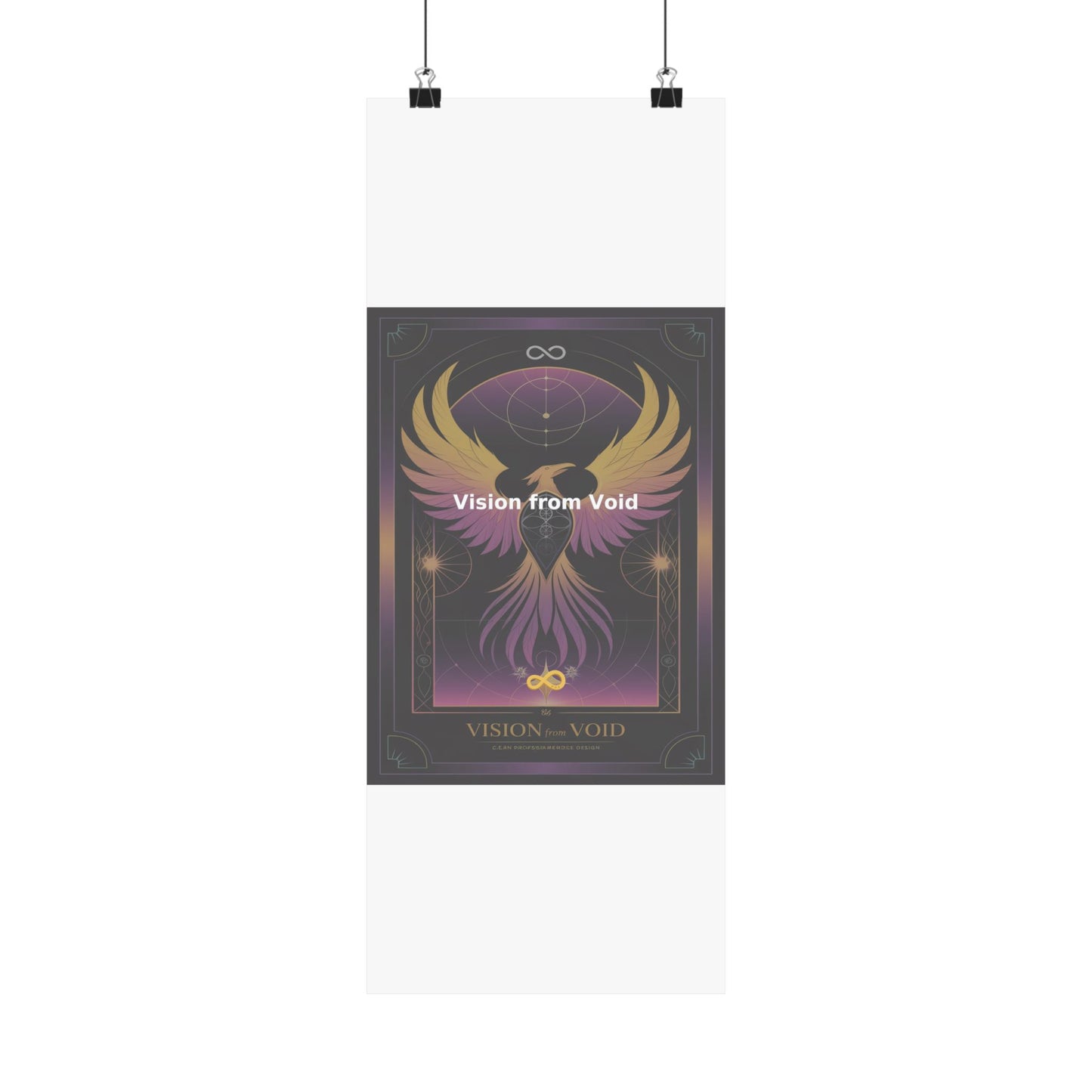 Vision from Void - Matte Vertical Posters