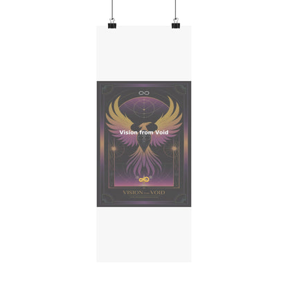 Vision from Void - Matte Vertical Posters
