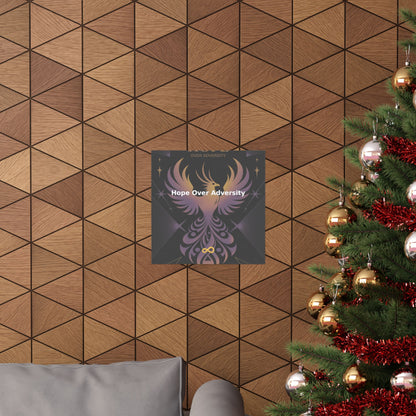 Hope Over Adversity - Matte Vertical Posters