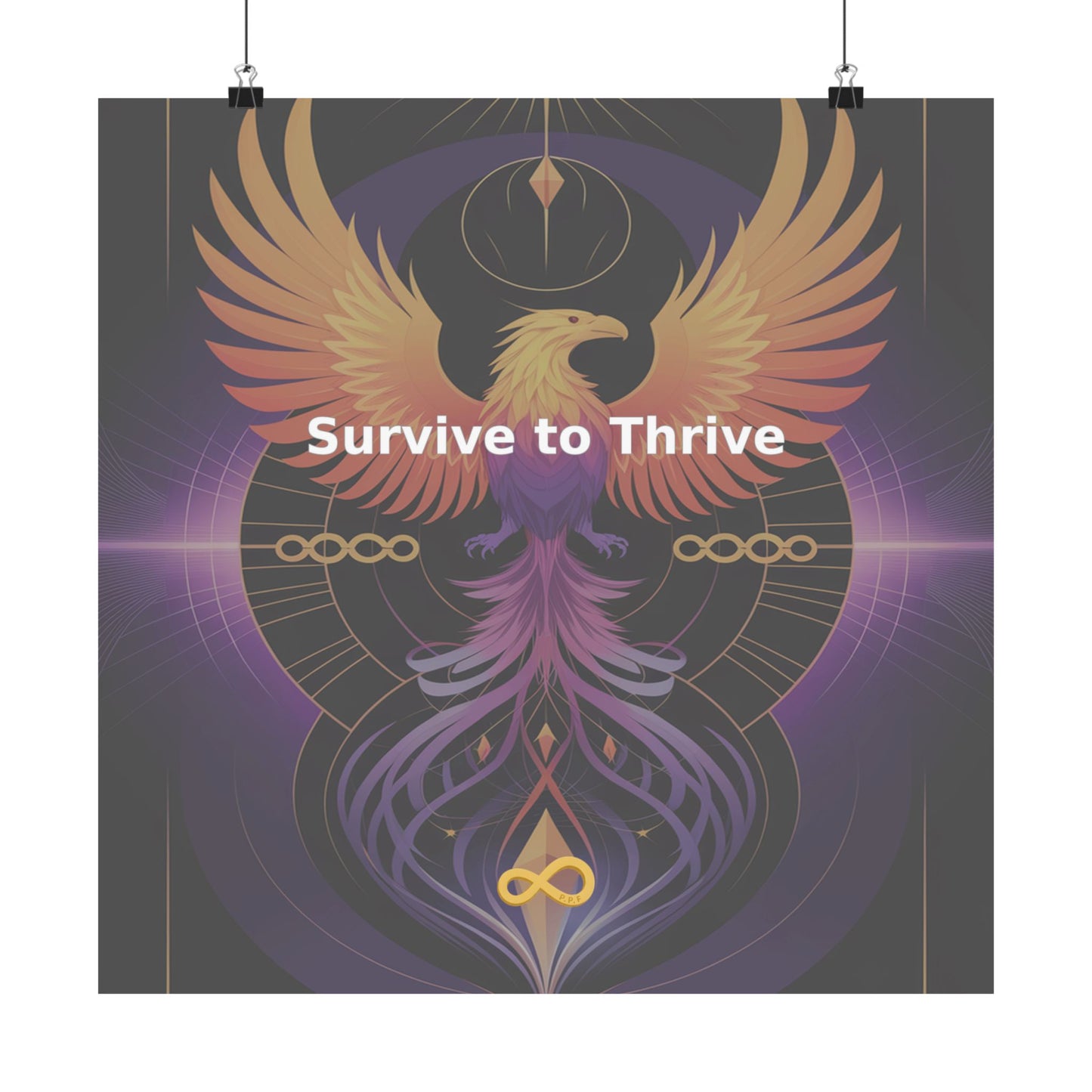 Survive to Thrive - Matte Vertical Posters