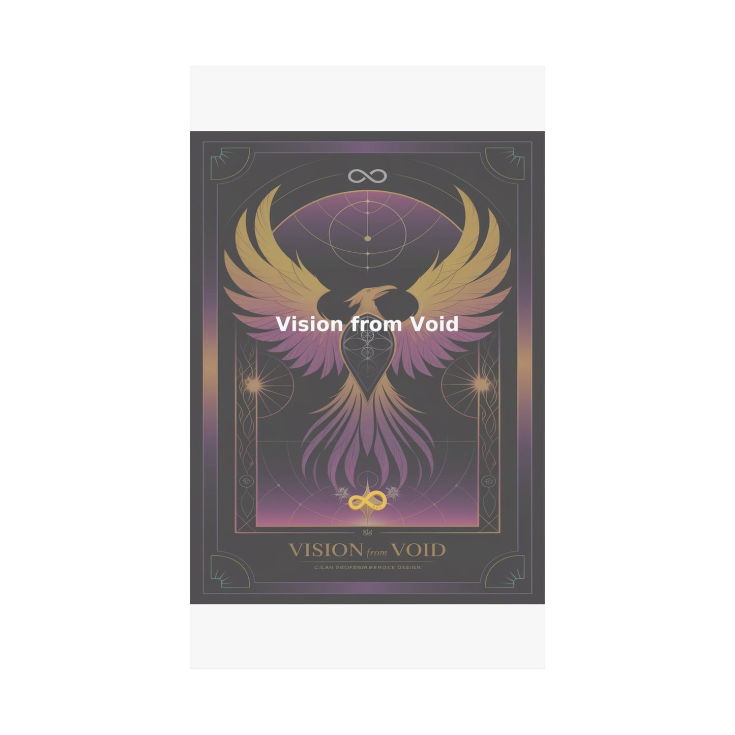 Vision from Void - Matte Vertical Posters