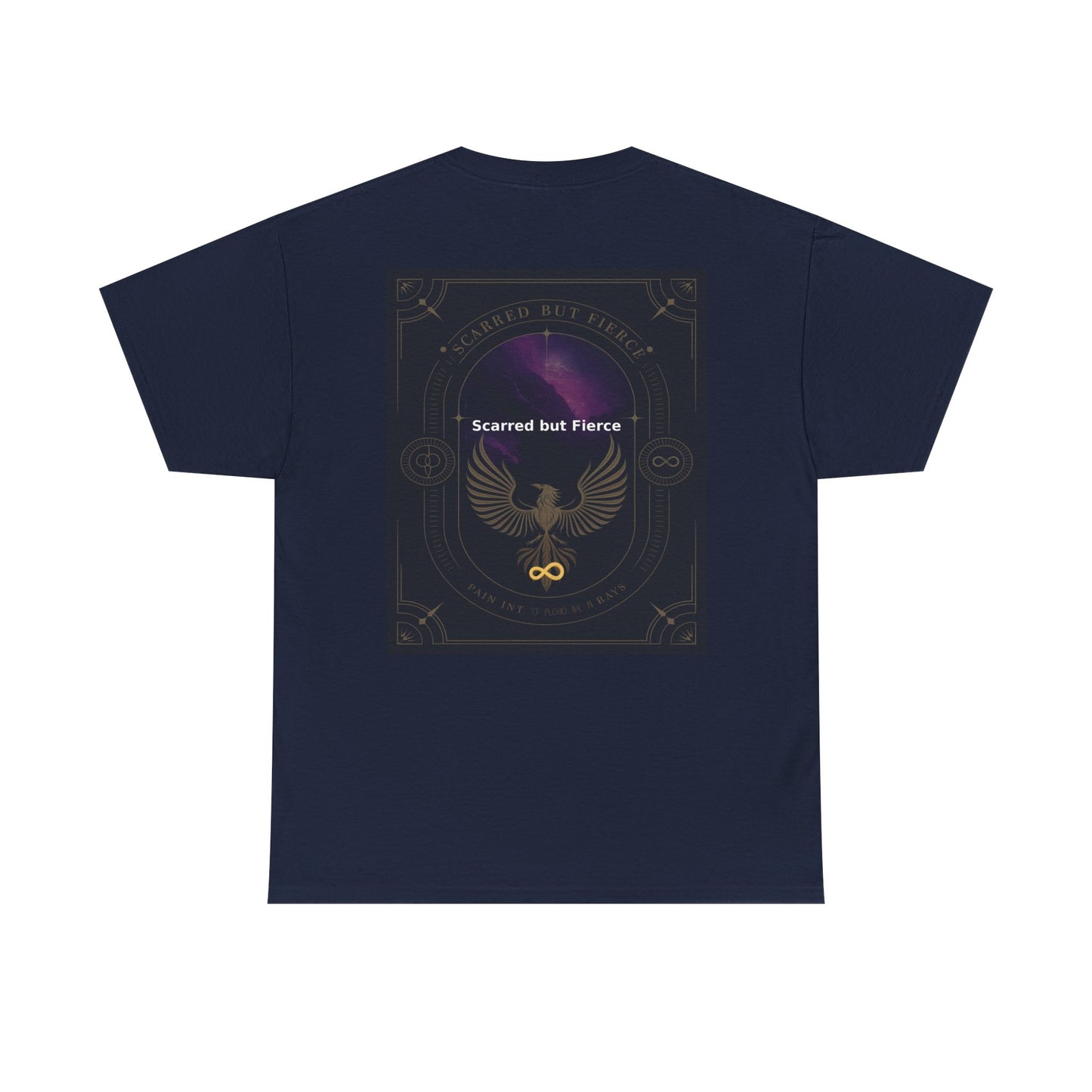 Scarred but Fierce - Unisex Heavy Cotton Tee