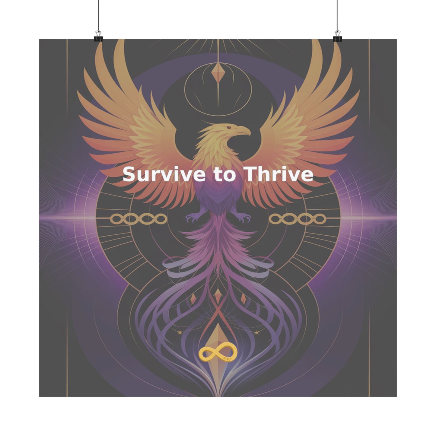 Survive to Thrive - Matte Vertical Posters