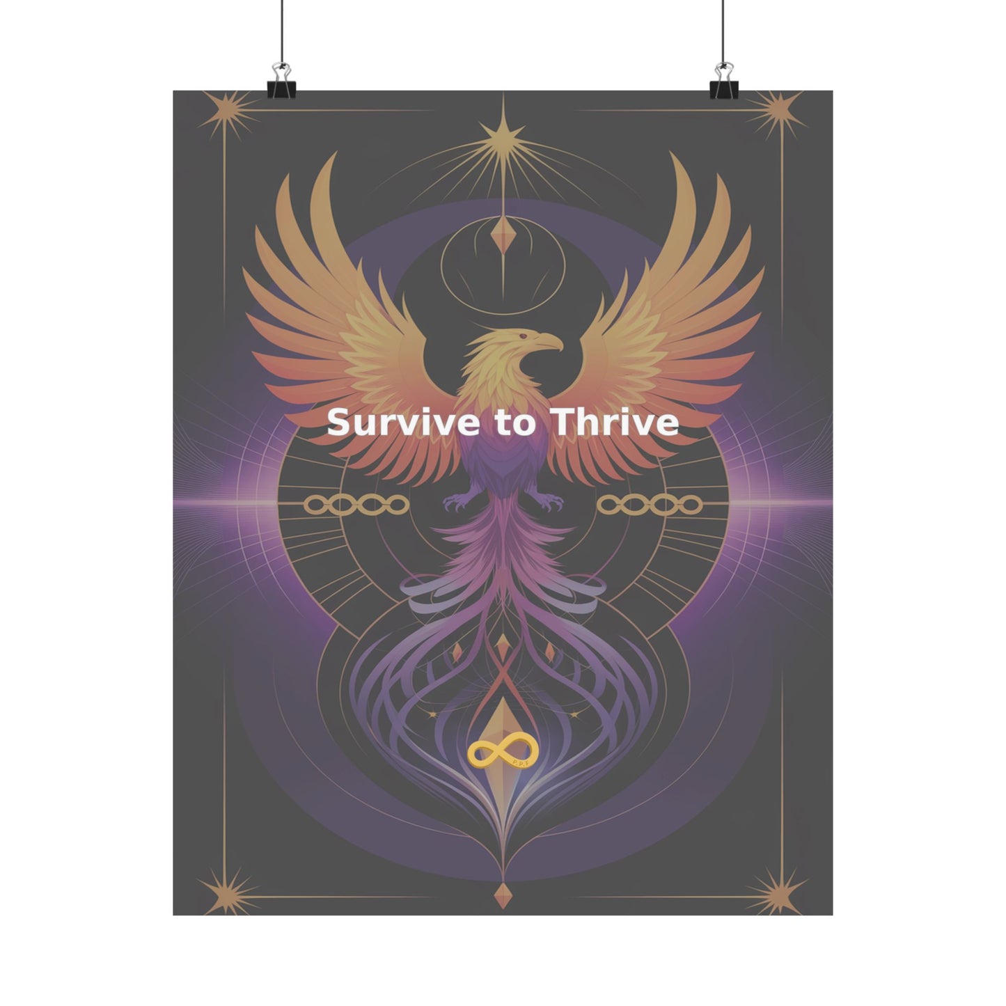 Survive to Thrive - Matte Vertical Posters