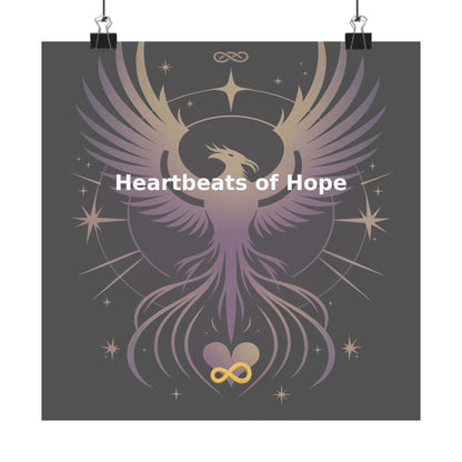 Heartbeats of Hope - Matte Vertical Posters