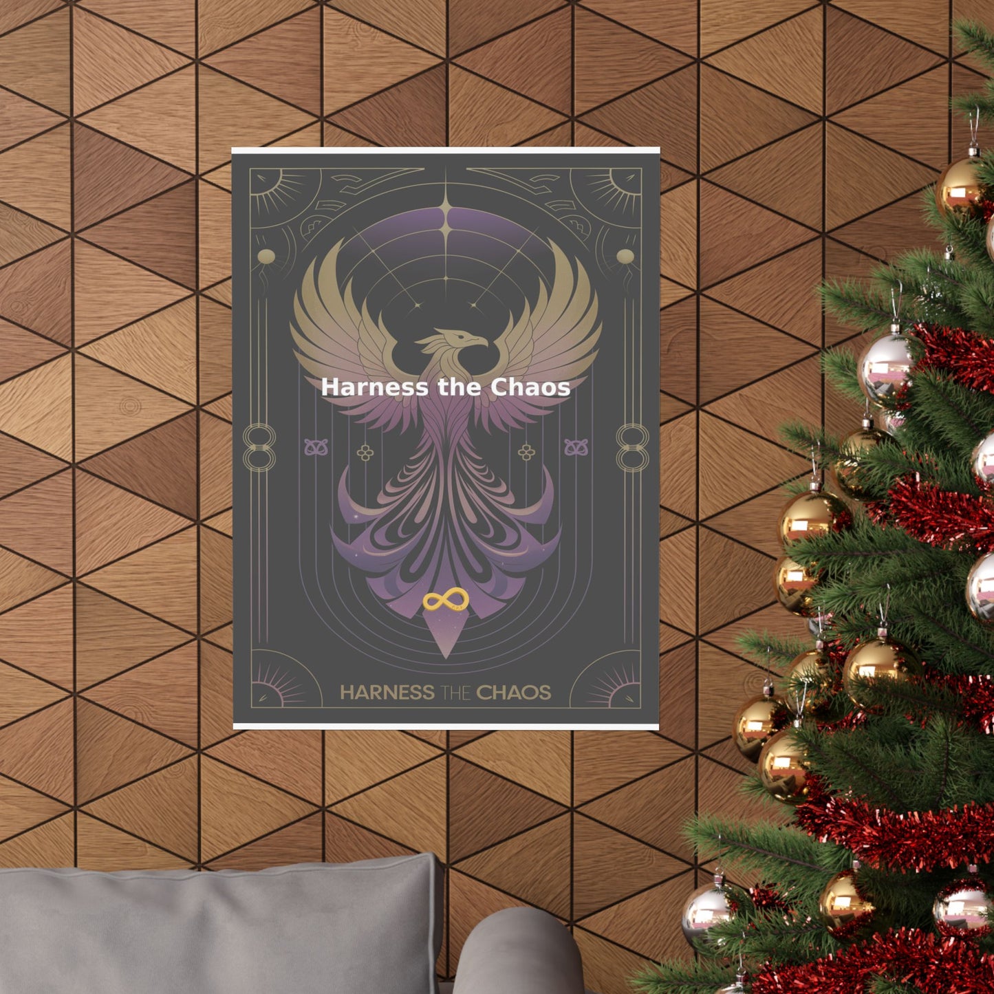 Harness the Chaos - Matte Vertical Posters