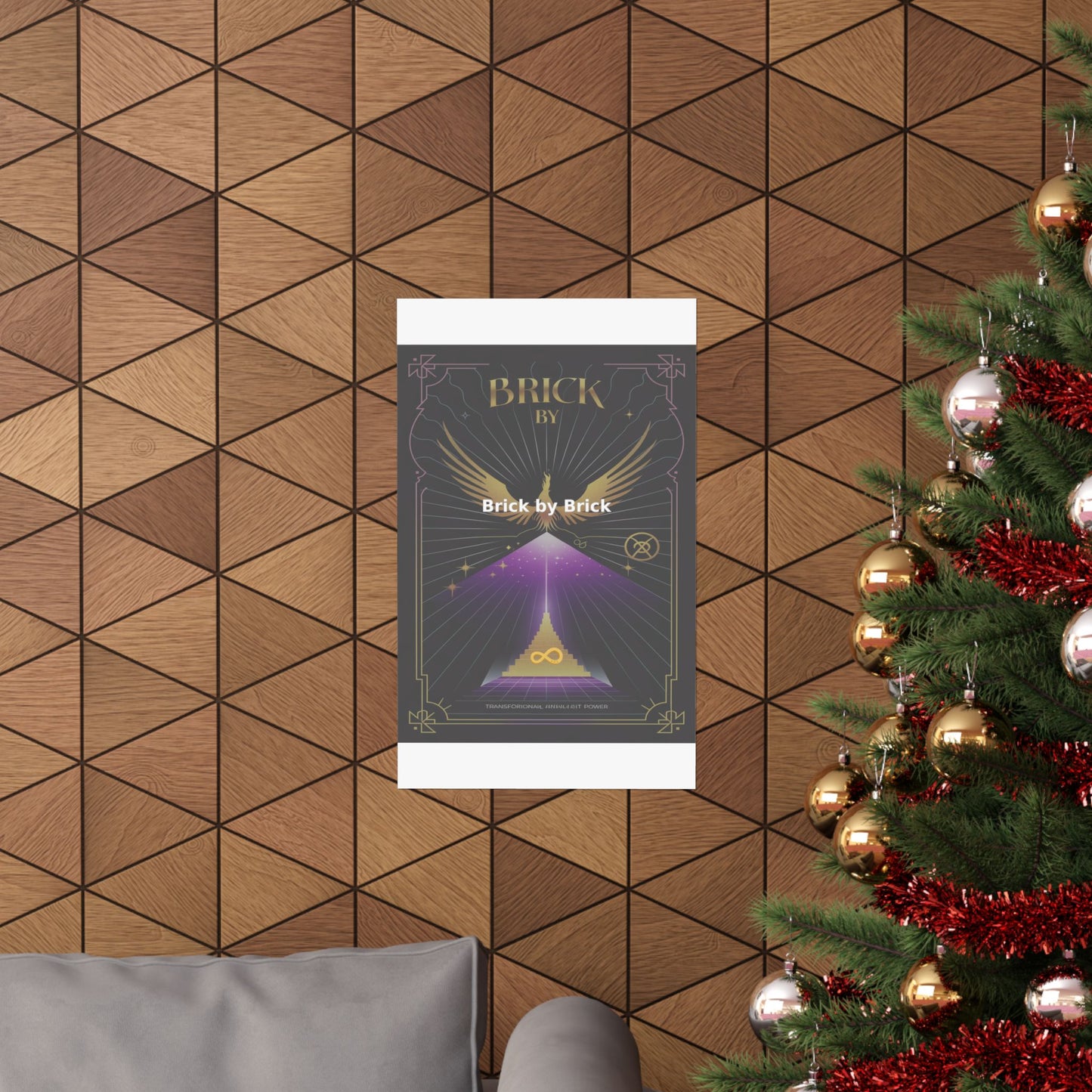 Brick by Brick - Matte Vertical Posters