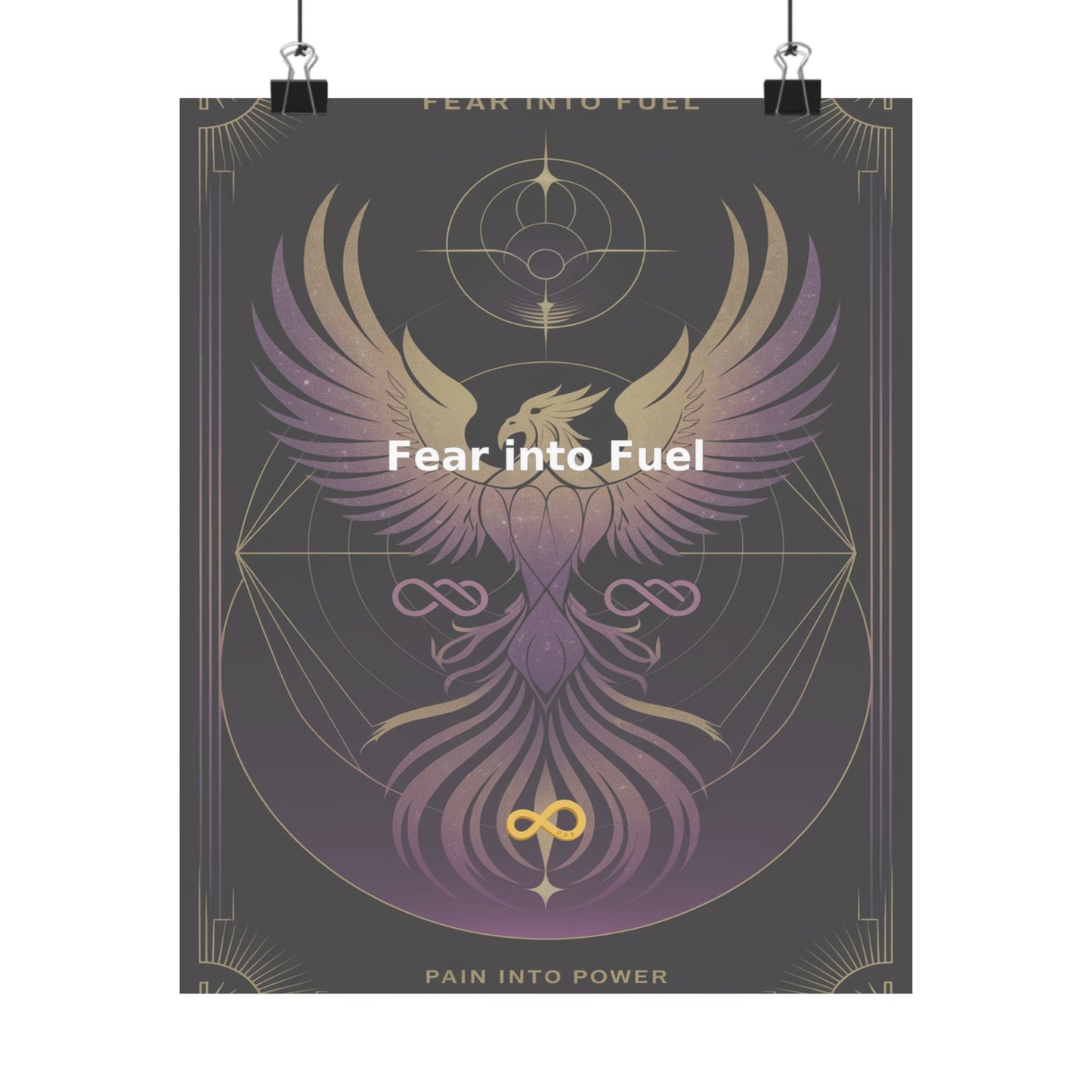 Fear into Fuel - Matte Vertical Posters