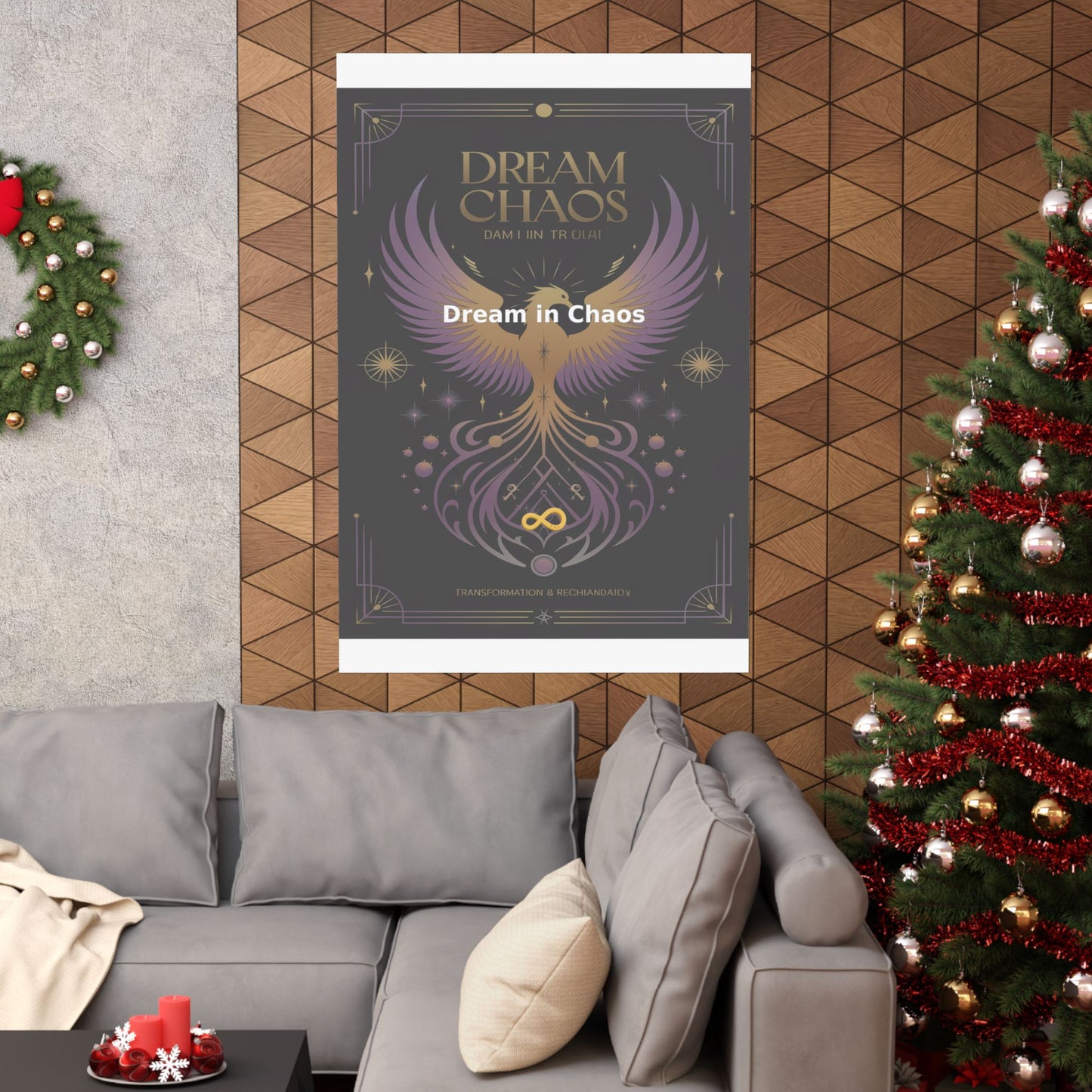Dream in Chaos - Matte Vertical Posters