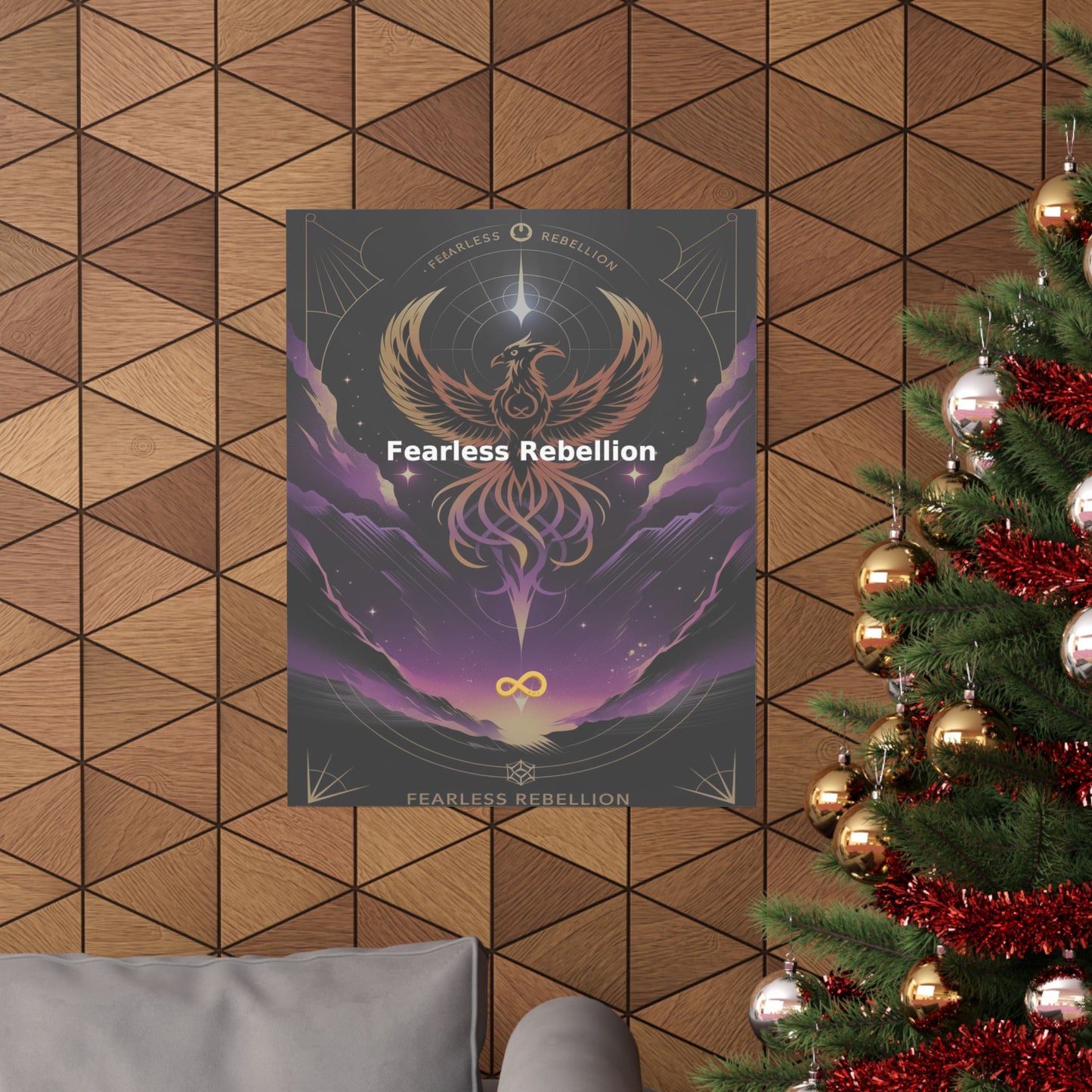 Fearless Rebellion - Matte Vertical Posters