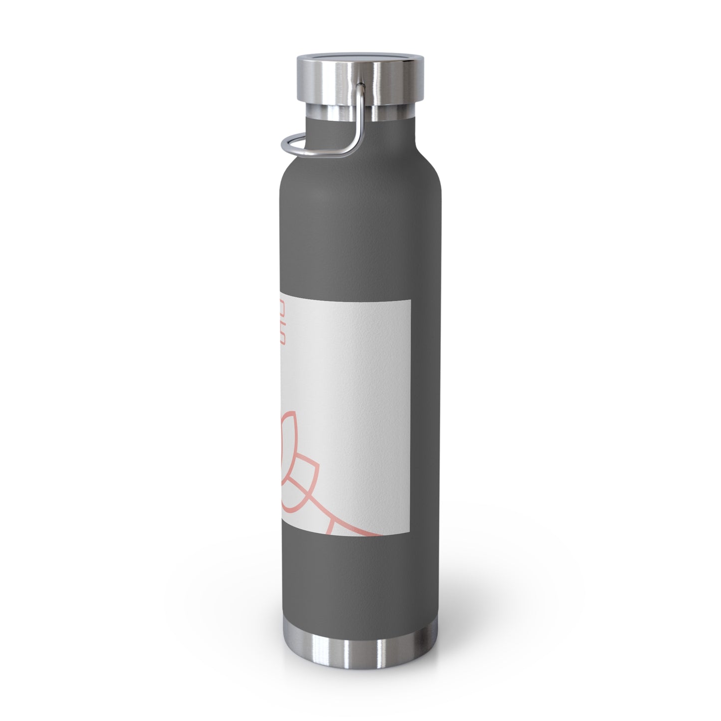 Korean Line - 힘내 (Himnae) - Copper Vacuum Insulated Bottle, 22oz