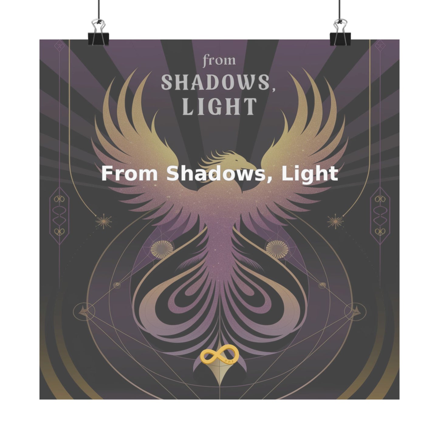 From Shadows, Light - Matte Vertical Posters