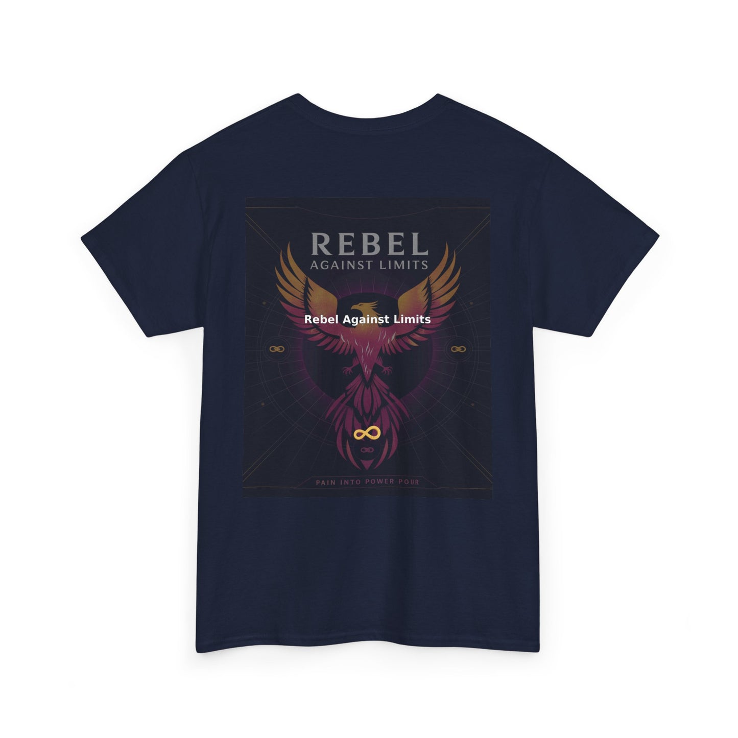Rebel Against Limits - Unisex Heavy Cotton Tee