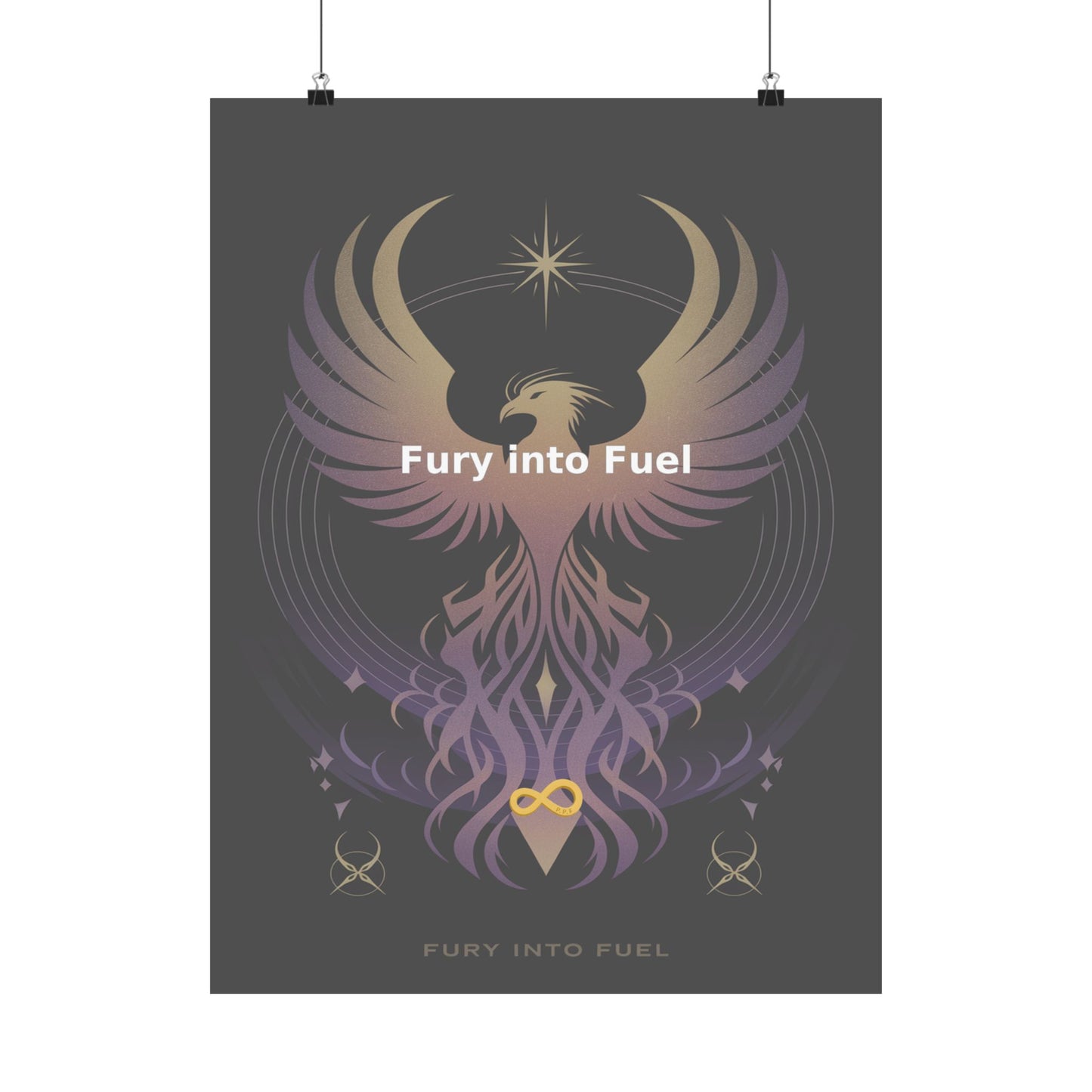 Fury into Fuel - Matte Vertical Posters