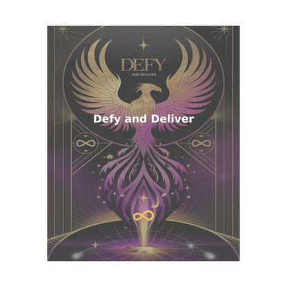 Defy and Deliver - Matte Vertical Posters