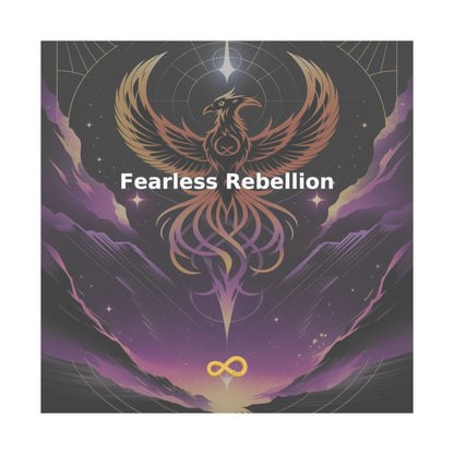 Fearless Rebellion - Matte Vertical Posters