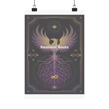 Resilient Roots - Matte Vertical Posters