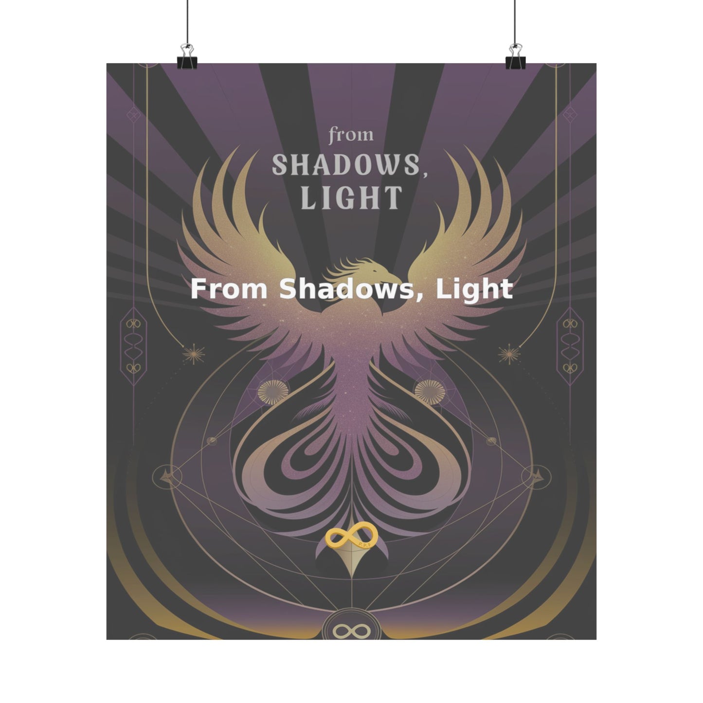 From Shadows, Light - Matte Vertical Posters