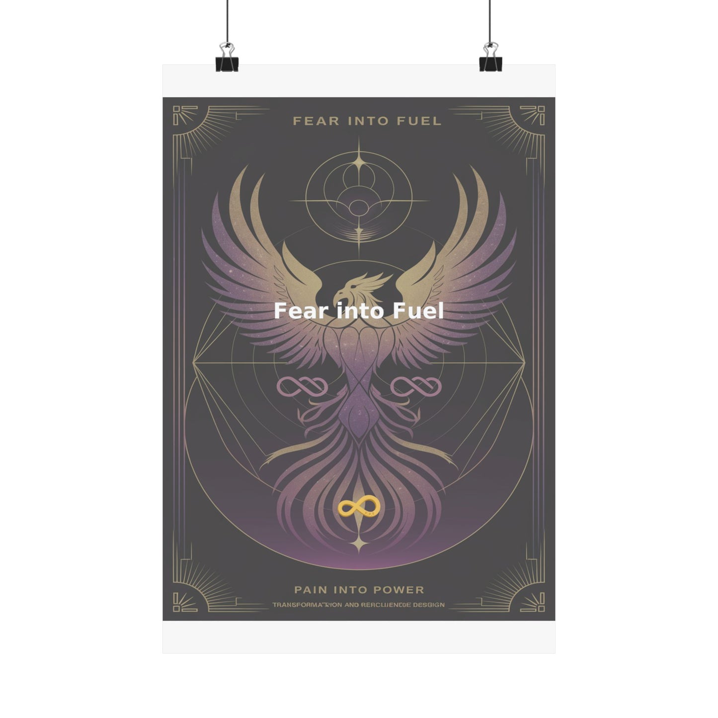 Fear into Fuel - Matte Vertical Posters