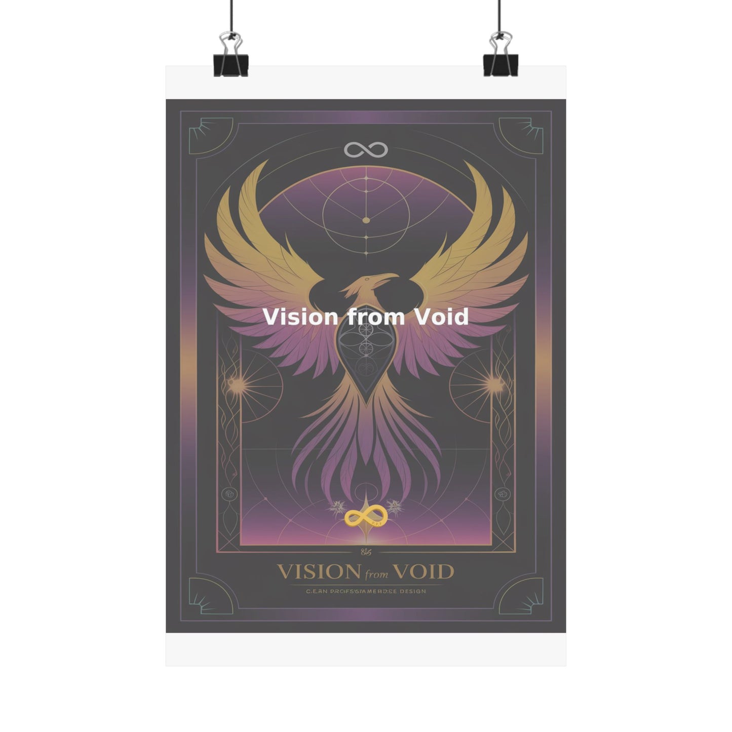 Vision from Void - Matte Vertical Posters
