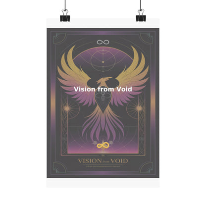 Vision from Void - Matte Vertical Posters